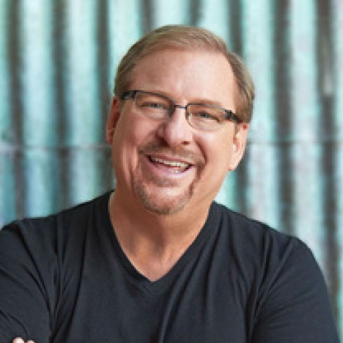 –Rick Warren<br/>Executive Director, Finishing The Task